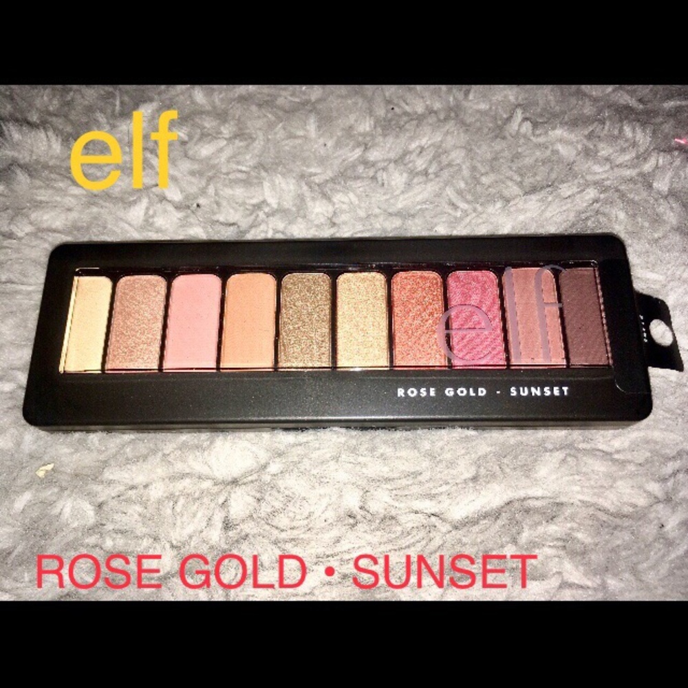 Elf- rose gold • sunset palette